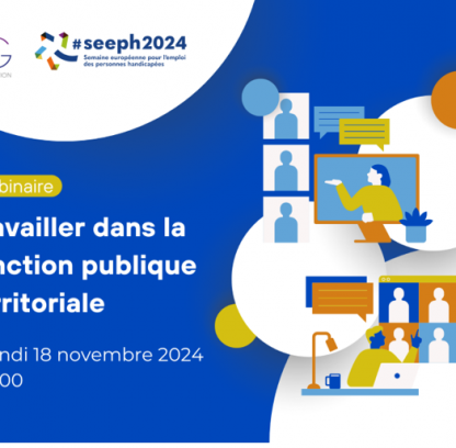 Webinaire d’information sur les métiers pouvant être exercés dans les collectivités locales  – SEEPH